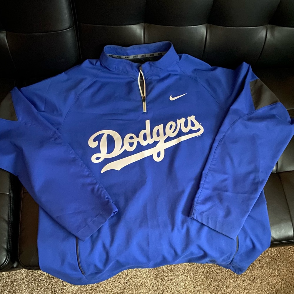 Nike Dodgers Blue Pullover
